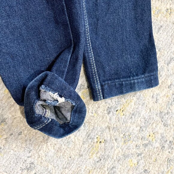 VTG 70s 80s Dark Wash Jordache Denim jeans 24 x 30 High Waisted Slim Fit Tapered - Picture 6 of 8